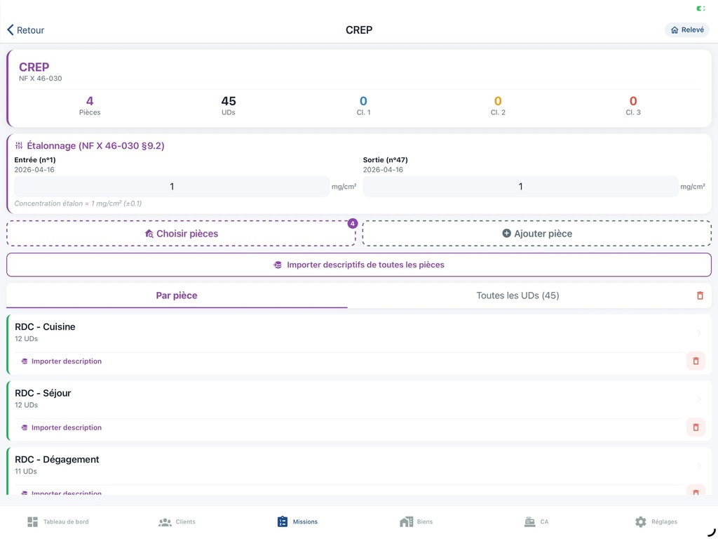 Capture d'écran DiagMobile iPad #12
