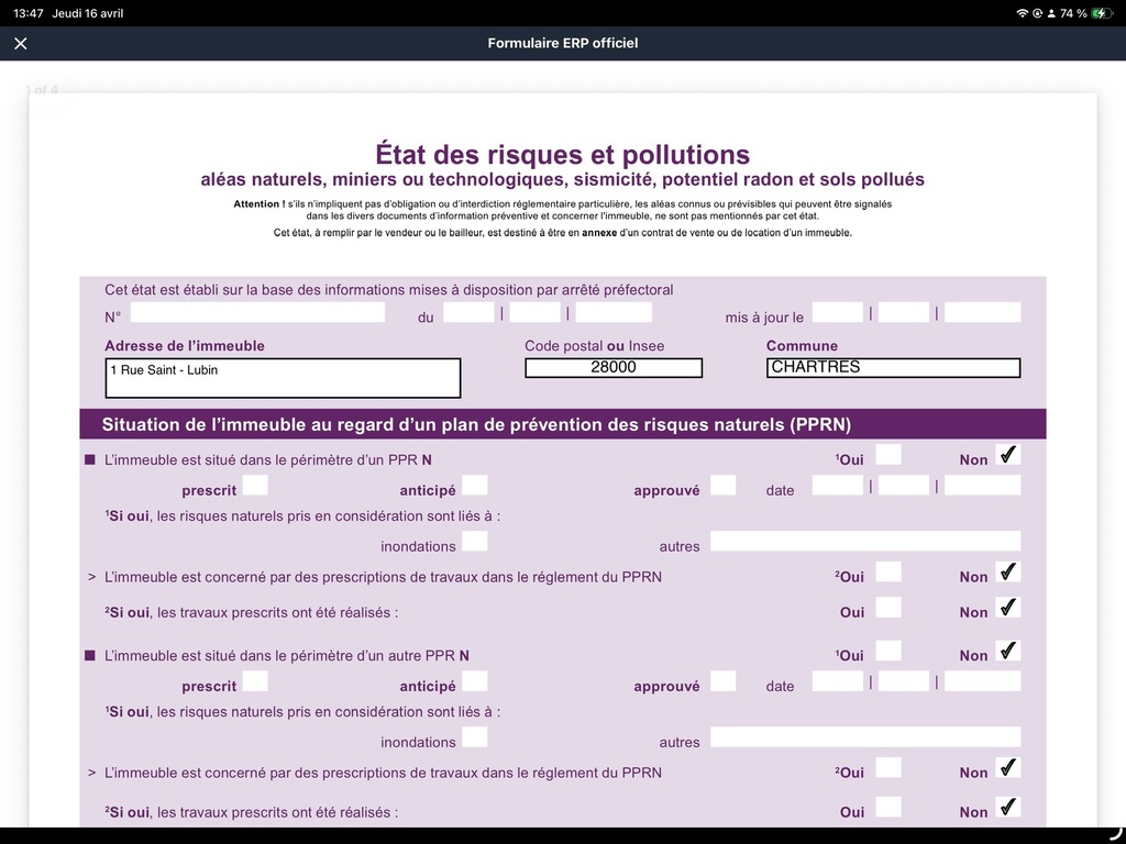 Capture d'écran DiagMobile iPad #4